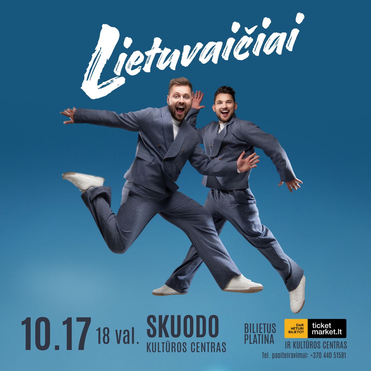 Grupės „Lietuvaičiai“ koncertas Skuode